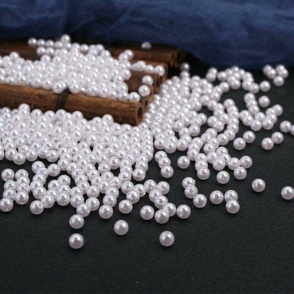 perles blanc cassé taille 10