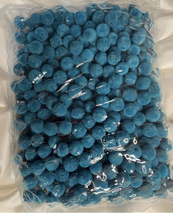 Perles faux daim turquoise - 500g